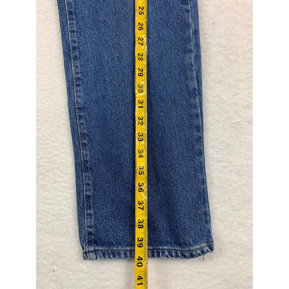 L.L. Bean Women’s Jeans Size 10 Blue High‎ Rise Classic Fit Straight Leg Casual - Picture 4 of 6